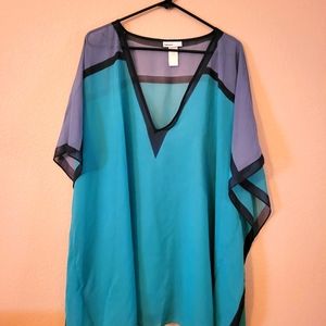 DKNY Swim swimsuit cover up sheet